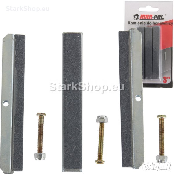 Комплект камъни за хонинг 3″ Mar-Pol, снимка 1