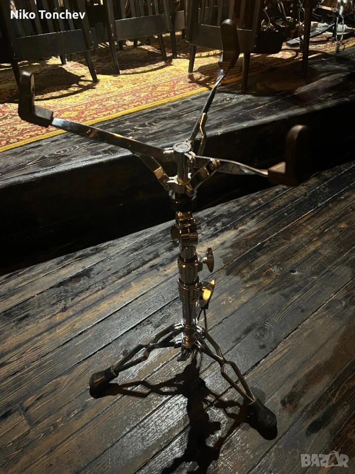 3степенна стойка за соло барабан, снимка 1