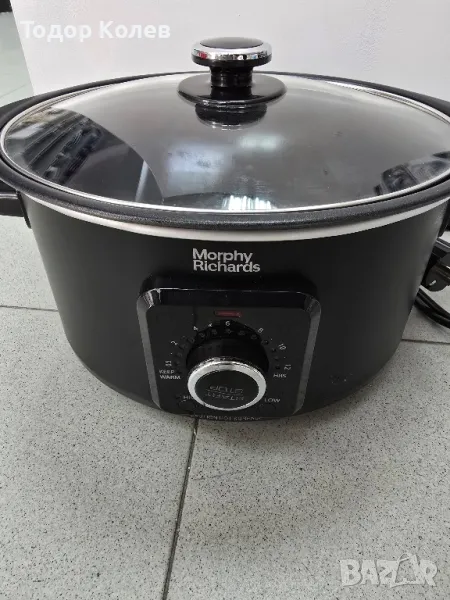 Морфи Ричардс 3,5 л Easy Time Slow Cooker, автоматични настройки на топлината , снимка 1