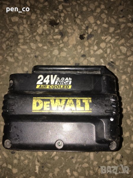 Dewolt батерия 24 v 2 ah, снимка 1