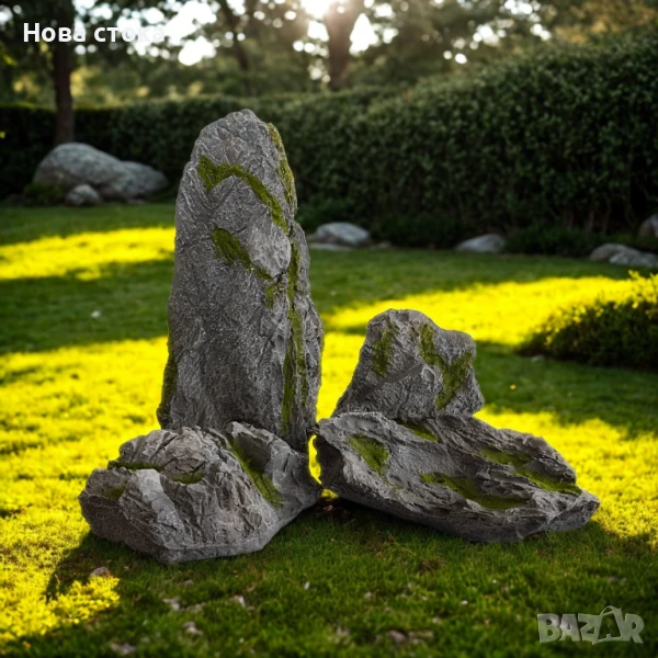 Комплект декоративни камъни – 4 броя, снимка 1