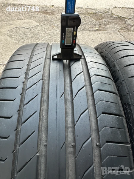 2бр. летни гуми 235/45/19 Continental SportContact 5 SSR Runflat, снимка 1