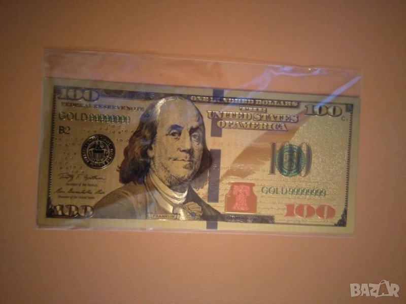 Банкнота 100 Американски долара, снимка 1