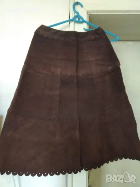 дамска пола от естествена кожа , снимка 1