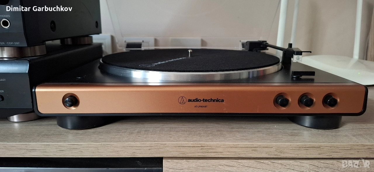 Грамофон Audio-Technica AT-LP60XBT, снимка 1