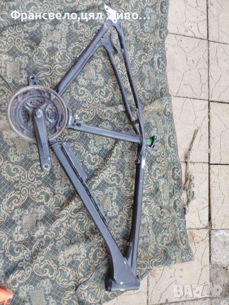 27 5 цола алуминиева рамка за електрически велосипед колело bafang , снимка 1
