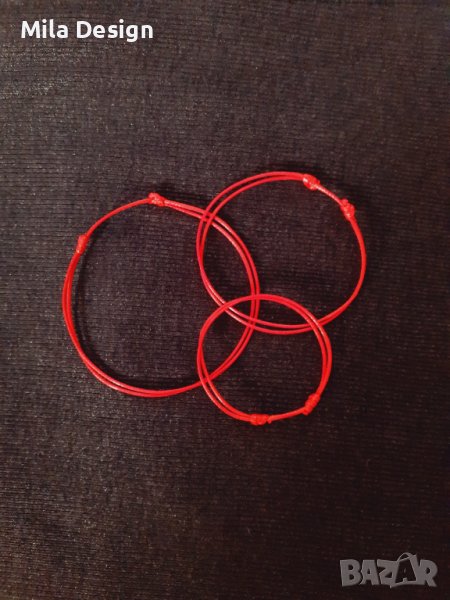 Гривна с червен конец, снимка 1