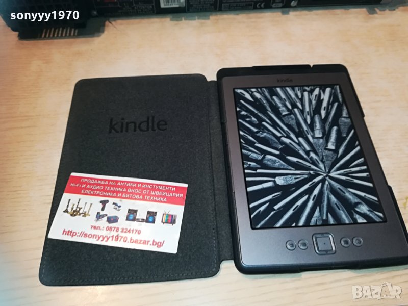 kindle with led и калъф 2204211915, снимка 1