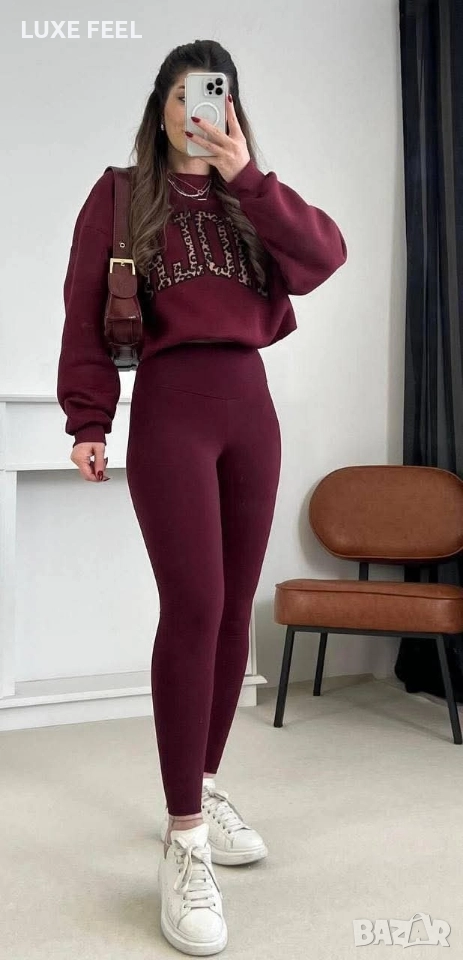 Дамски Клин -Бордо ⚜️ OYSHO , снимка 1