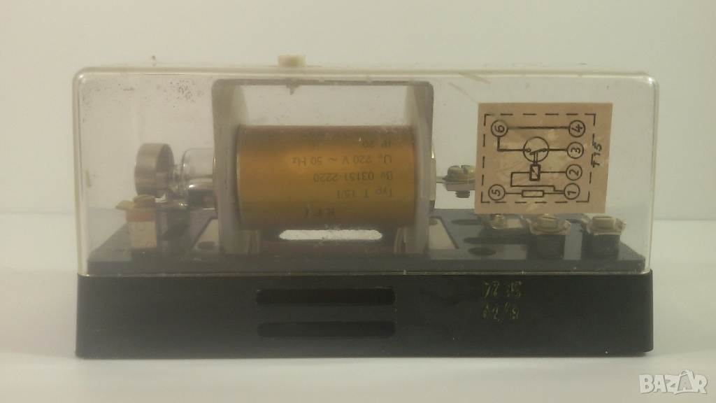Ретро живачно реле VEB Relaistechnik ГДР, снимка 1