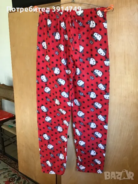 Домашен панталон / долнище пижама, полар, изключително лек, мек и топъл, свободна кройка, S, M, L, снимка 1