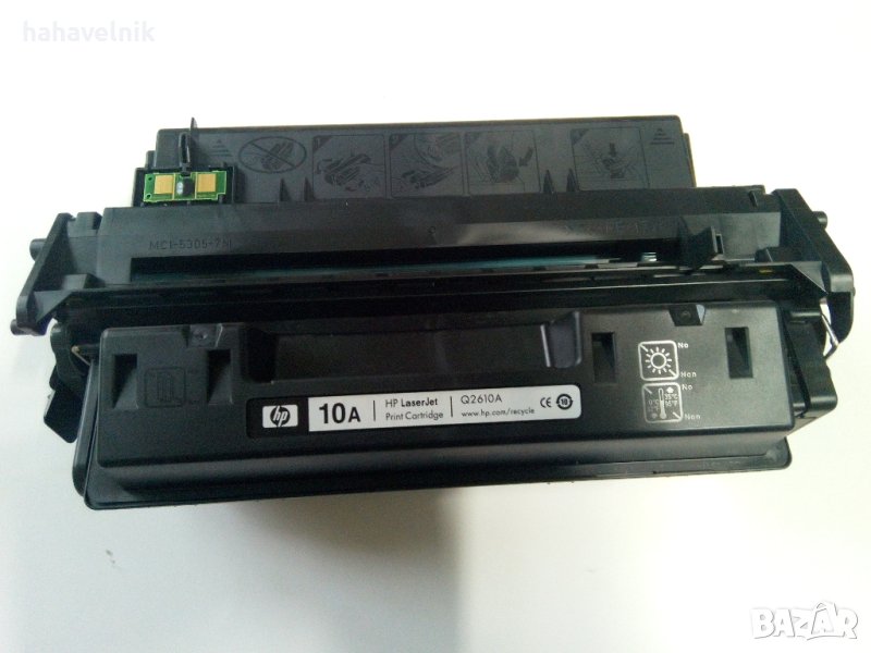 Оригинална тонер касета HP 10a / Q2610A (bk), черна с ЧИП, снимка 1