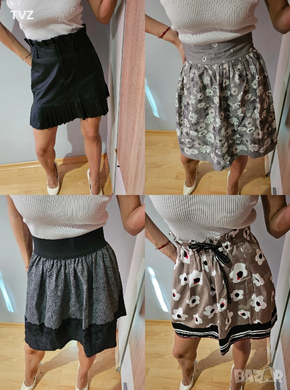 Поли висока талия XS и S размер, снимка 1