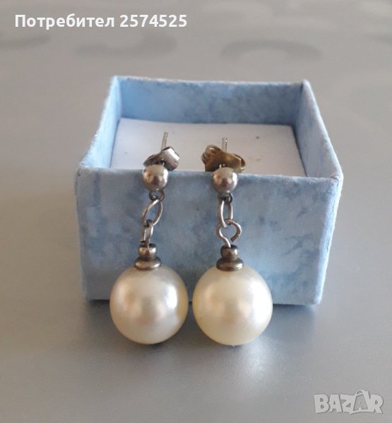 Обеци с перли, снимка 1
