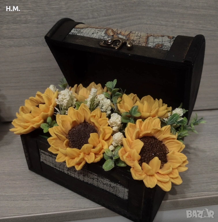 Сапунени слънчогледи., снимка 1