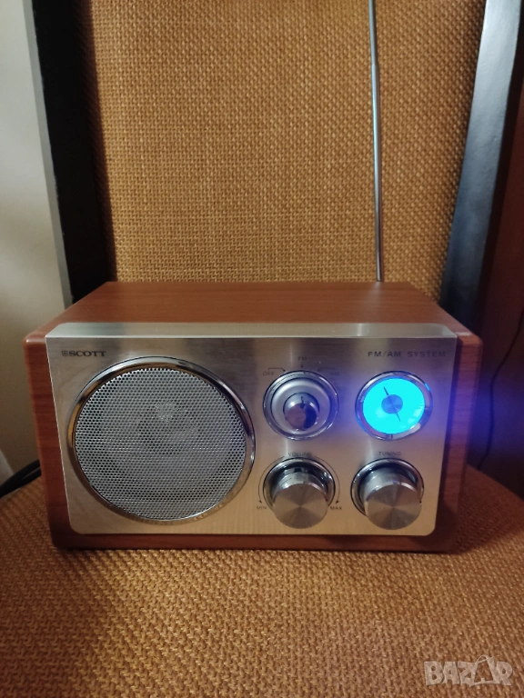 Ретро радио приемник модел Scott RX 18W. , снимка 1