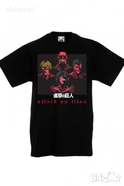 Детска тениска Attack on Titan the titans,Анимация,игра,Празник,Повод, снимка 1