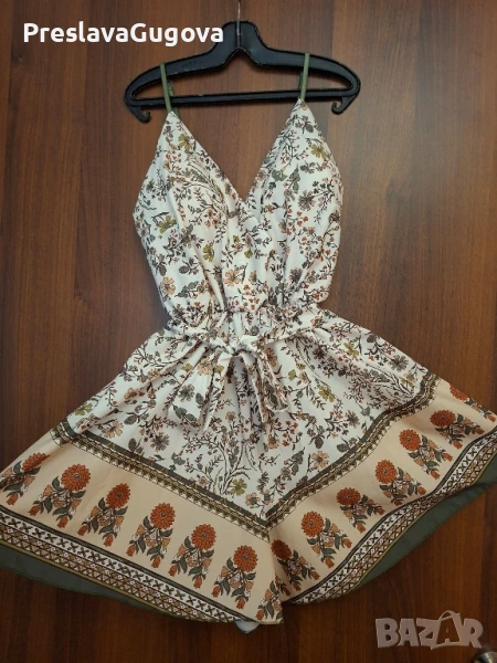 Летен дамски гащеризон , снимка 1