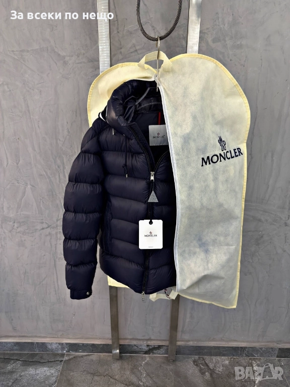 Moncler Мъжко Черно Зимно Яке Монклер Код A. Style-2, снимка 1
