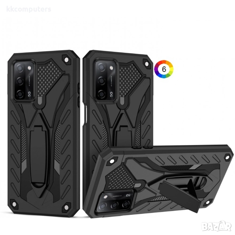 OPPO A54 5G / A74 5G / A93 5G Удароустойчив Калъф и Протектор, снимка 1