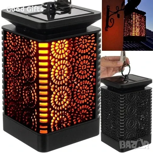 Соларна лампа – фенер Gardlov, снимка 1