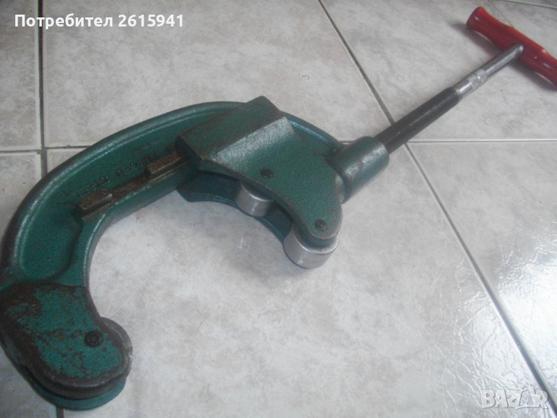 Голям Тръборез-1 1/4-4 Цола-Немски Професионален-Масивен-66см-5,0 кг-Отваря 12 см-DROP FORCED STEEL , снимка 1