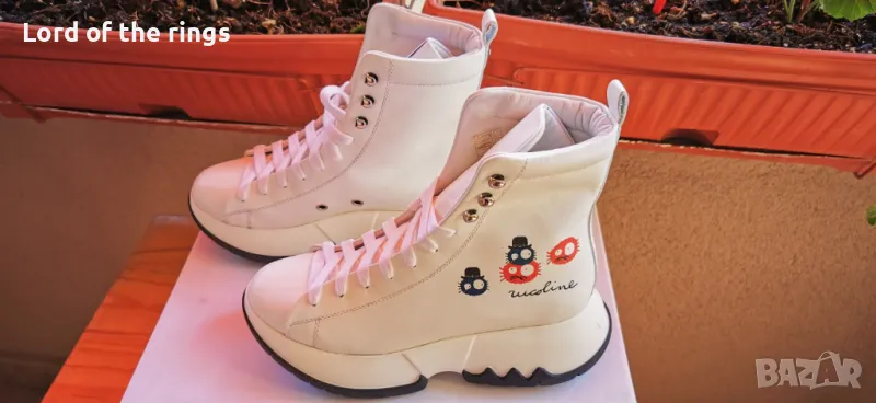 Оригинални маркови дамски кожени боти RUCOLINE - 35 номер, снимка 1