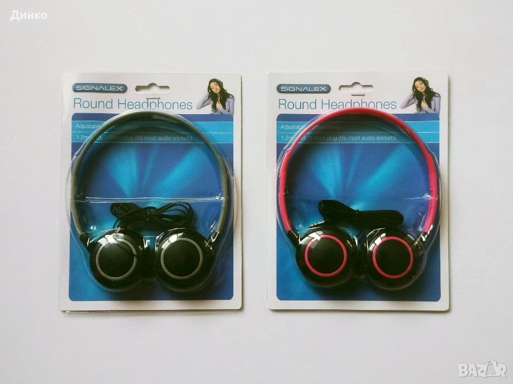 Компактни и леки стерео слушалки, снимка 1