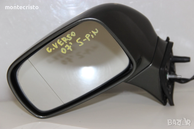 Ляво огледало Toyota Corolla Verso (2004-2009г.) 5 пина / 879400F040 Тойота Корола Версо, снимка 1