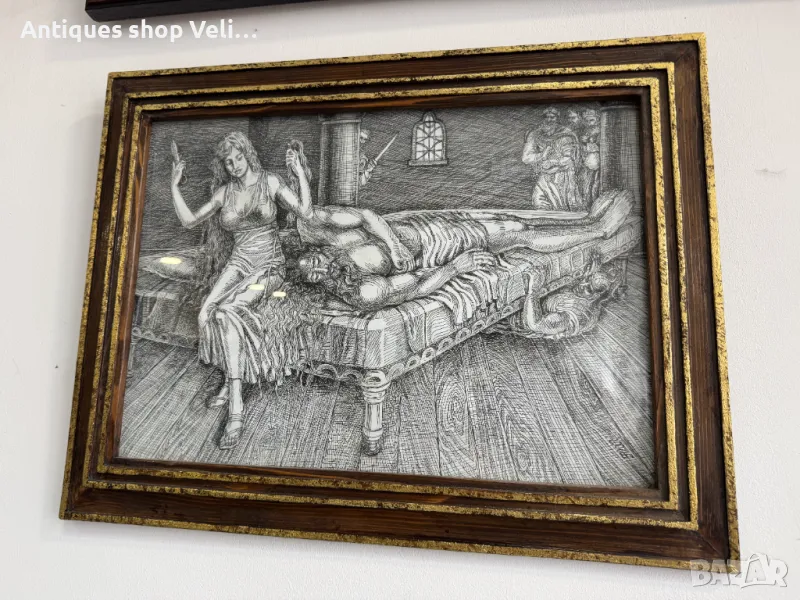 Рамкирана графика на Веселин Николов №6575 , снимка 1