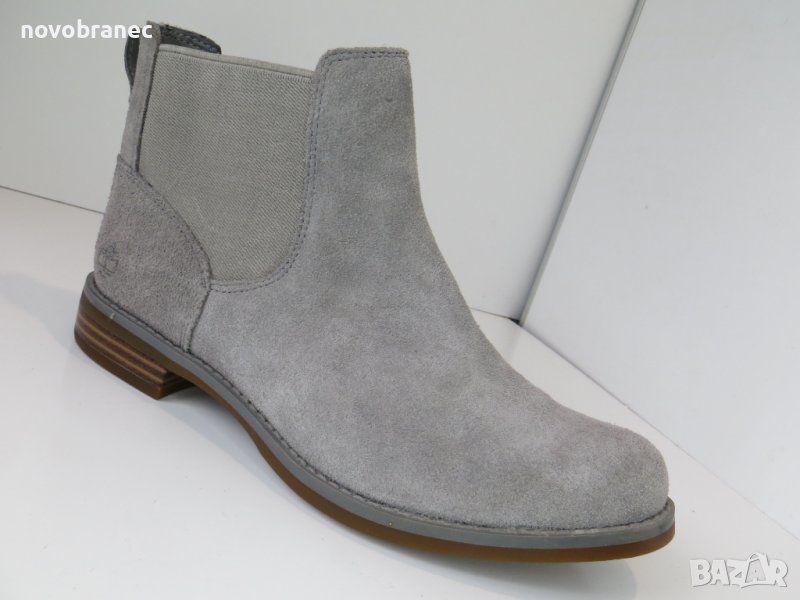 Timberland 37/38 боти естествена кожа велур, снимка 1