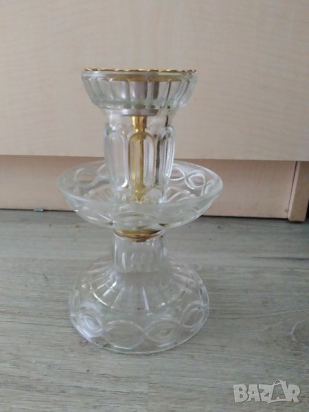 кристален свещник, снимка 1