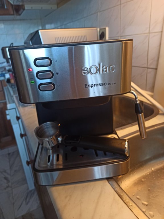 Кафе машина Солак, работи отлично и прави хубаво кафе с в Кафемашини в гр.  София - ID36703540 — Bazar.bg