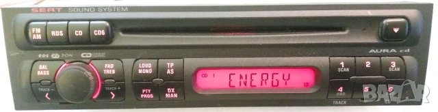 Оригинално радио/CD Seat Aura cd - Leon, Toledo, снимка 2 - Аксесоари и консумативи - 53482280