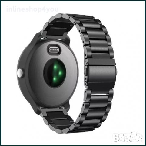 Метална Стоманена Каишка Huawei Watch GT2 GT3 Pro 46 Samsung Верижка, снимка 6 - Смарт гривни - 37180140