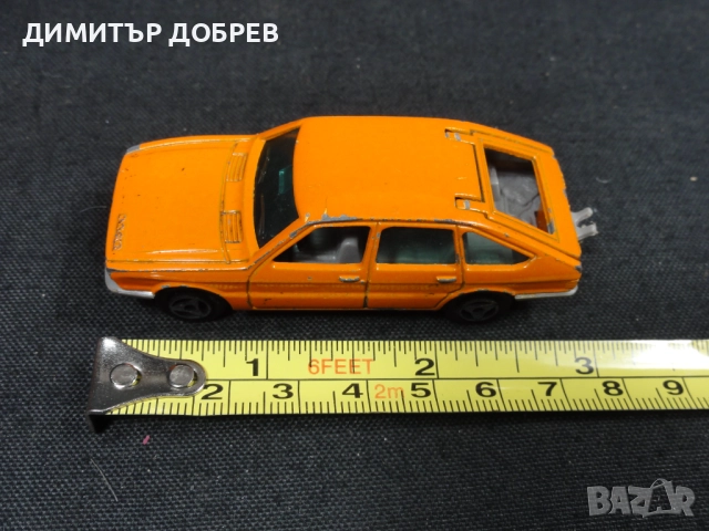  СТАРА РЕТРО МЕТАЛНА КОЛИЧКА MAJORETTE FRANCE SIMCA 1308, снимка 7 - Колекции - 52977165