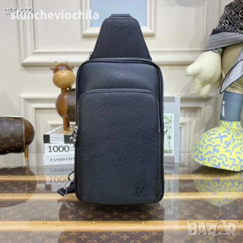 Чанта Louis vuitton avenue sling bag NEW 45303, снимка 15 - Чанти - 39177661