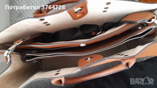 Стилна дамска чанта PAULO JOE, снимка 2 - Чанти - 52821905