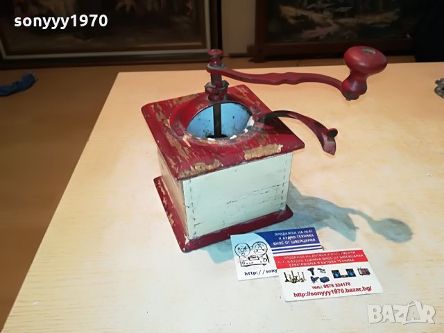 elma-антика ретро мелница-внос испания 1306211009, снимка 4 - Антикварни и старинни предмети - 33197505