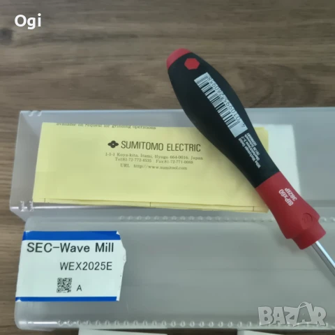 Фреза ф25 със сменяеми пластини SUMITOMO , снимка 8 - Други инструменти - 50238920