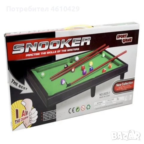 Мини билярдната маса SNOOKER Sport Game, снимка 5 - Други - 52499675