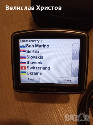 Навигация TOMTOM ONE – Много добро състояние, актуални карти!, снимка 8 - TOMTOM - 52597264