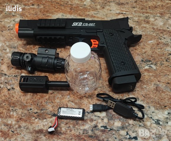 Пейнтбол пистолет Dessert Eagle M1911gel Blaster gun. Paintball  Outdoor&Indoor, снимка 1 - Електрически играчки - 38408861