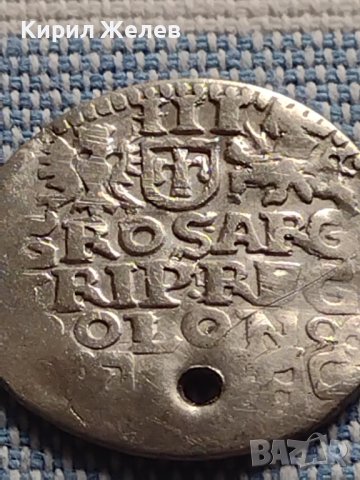 Сребърна монета 3 гроша 1596г. Сигизмунд трети ПОЛША 13781, снимка 8 - Нумизматика и бонистика - 42930852