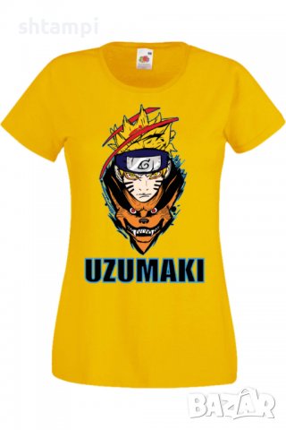 Дамска тениска Naruto Uzumaki 01,Анимация,игра,Празник,Повод., снимка 9 - Тениски - 38060981