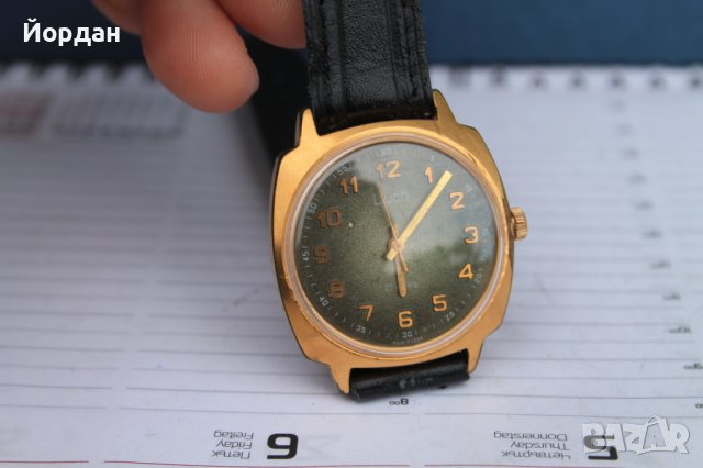 СССР мъжки часовник ''Лъч/Луч'' 23 камъка 36 мм, снимка 2 - Мъжки - 40629239