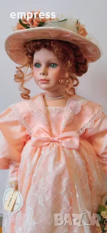 Порцеланова кукла Alberon - Nannet  с оригинална кутия и документи , снимка 3 - Колекции - 50330622