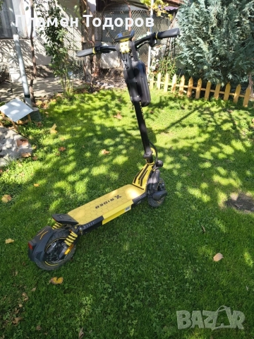 Електрическа тротинетка X Rider f10 2×1000w Бартер, снимка 5 - Друга електроника - 52804891