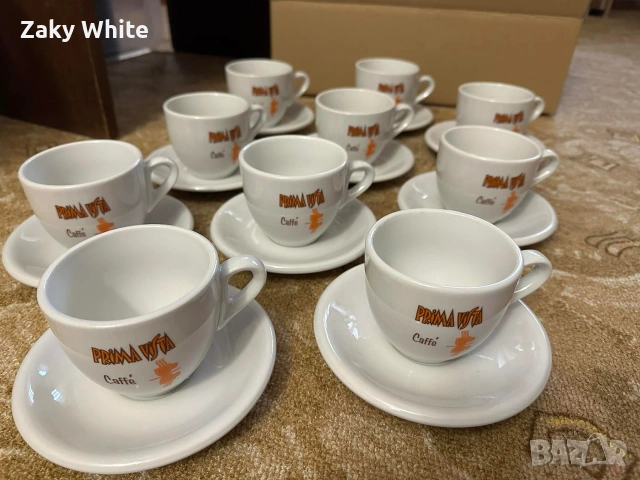 Чаши за кафе и чинийки , снимка 4 - Сервизи - 53450926