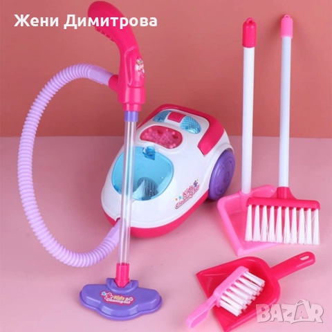 Комплект от 6 детски играчки за почистване, снимка 2 - Други - 51755511